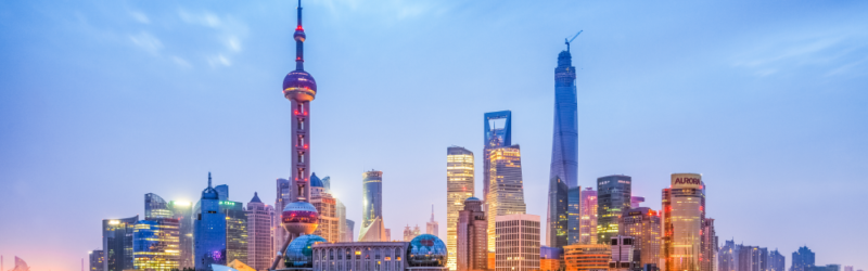 Skyline Shanghai, Vertretung Mdynamix auf Messen in China
