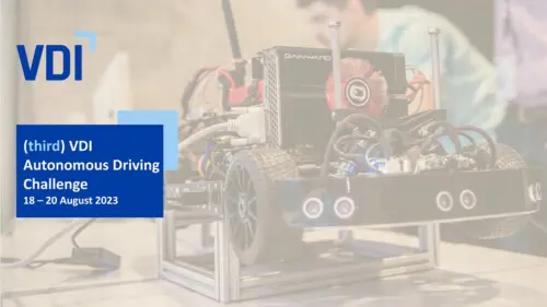 VDI Autonomous Driving Challenge MdynamiX Sponsor