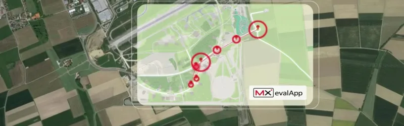 New Release zur MXevalApp Copilot Funktin, die Führung entlang vordefinierter Routen und Kriterien übernimmt.
