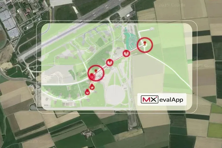New Release zur MXevalApp Copilot Funktin, die Führung entlang vordefinierter Routen und Kriterien übernimmt.