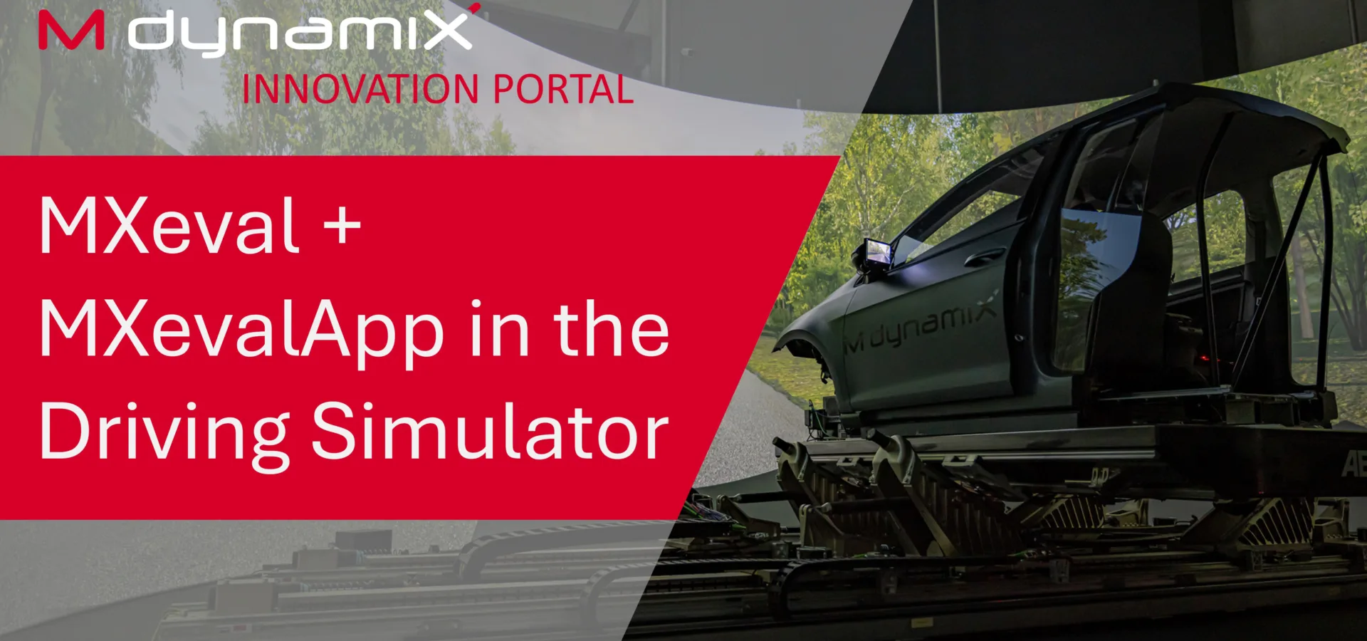 Thumbnail for Video, MXeval und MXevalApp in the driving simulator