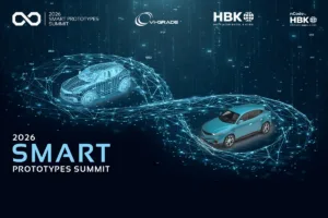 Keyvisual zur Veranstaltung 2026 SMART PROTOTYPES SUMMIT in Udine, an der die MdynamiX teilnimmt.