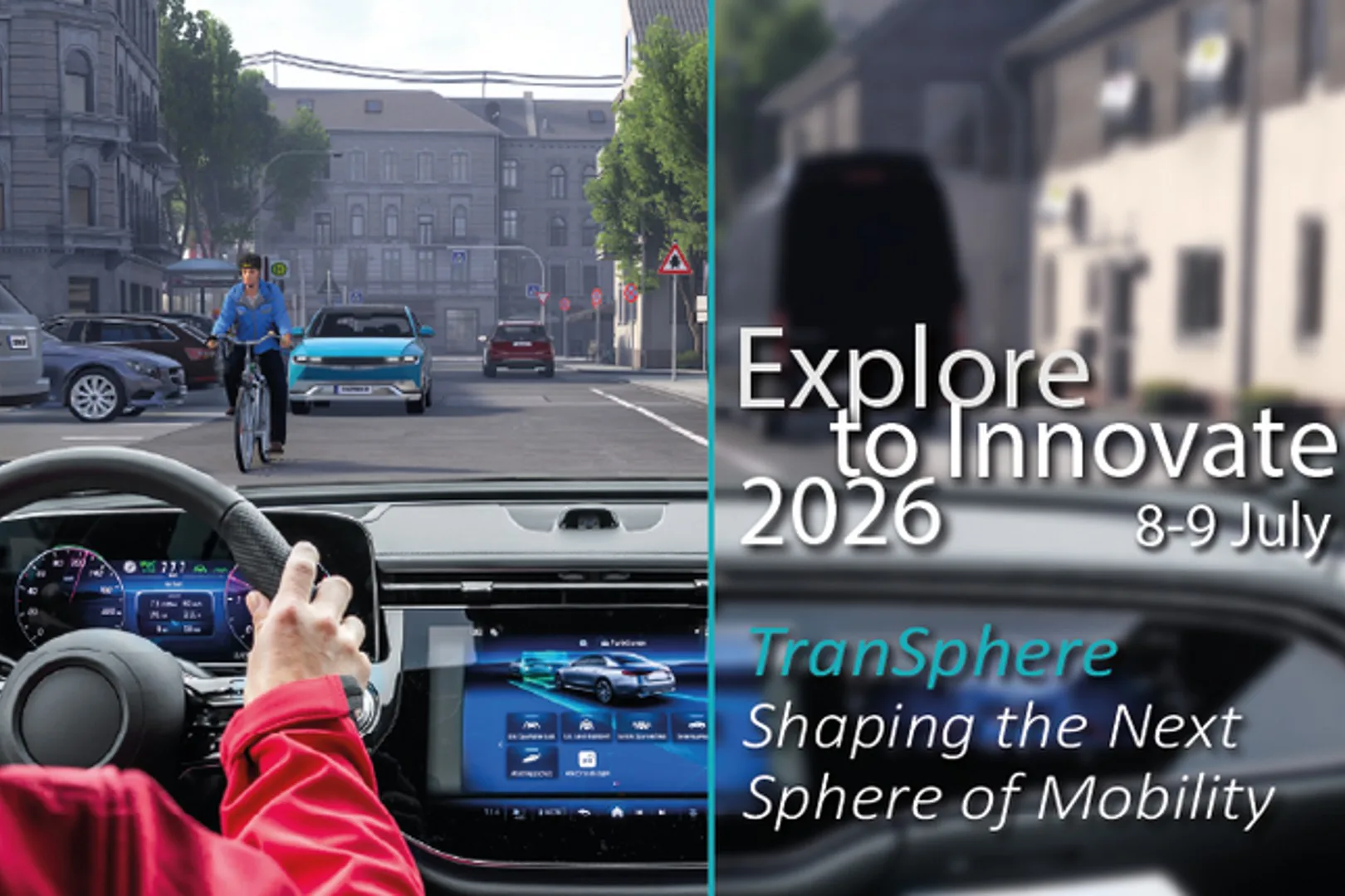 Logo der Explore to Innovate 2026, einer Fachmesse, an der MdynamiX teilnimmt.